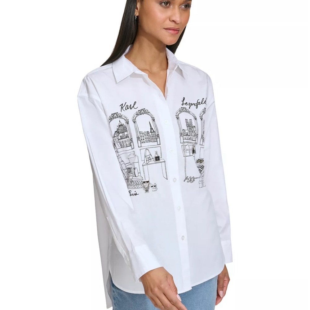 Karl lagerfeld blouse